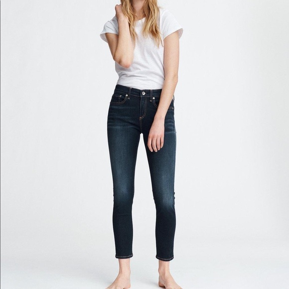 rag & bone Denim - rag & bone Mid Rise Skinny Ankle Jean